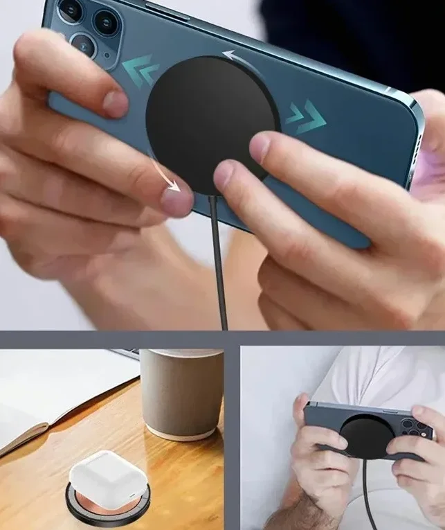 100W Magnetic Wireless Charger for Macsafe iPhone 15 14 13 16 Pro Max Mini Type C Fast Wireless Charging Pad Stand Phone Charger