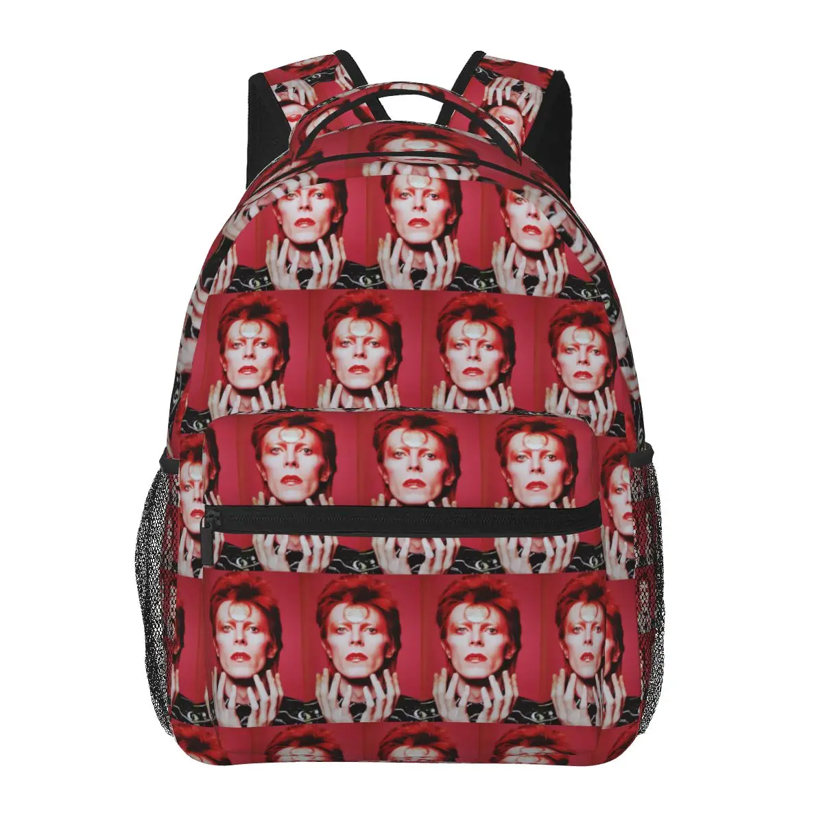 Zaino Davids Bowied Vendita calda Zaino per bambini di grande capacità Borsa da scuola Borse a tracolla per uomo Donna