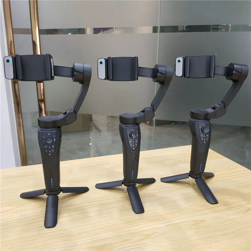 【НОВИНКА】F12 3-осевой ручной стабилизатор для смартфона, стабилизатор для мобильного телефона, палка для селфи для телефона, видеоблога, защита от сотрясений, видеозапись