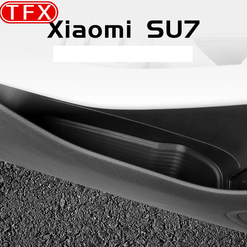 Xiaomi-車のアームレスト収納ボックス,後部座席傘,ドアエッジ,カーアクセサリー,su7,2025