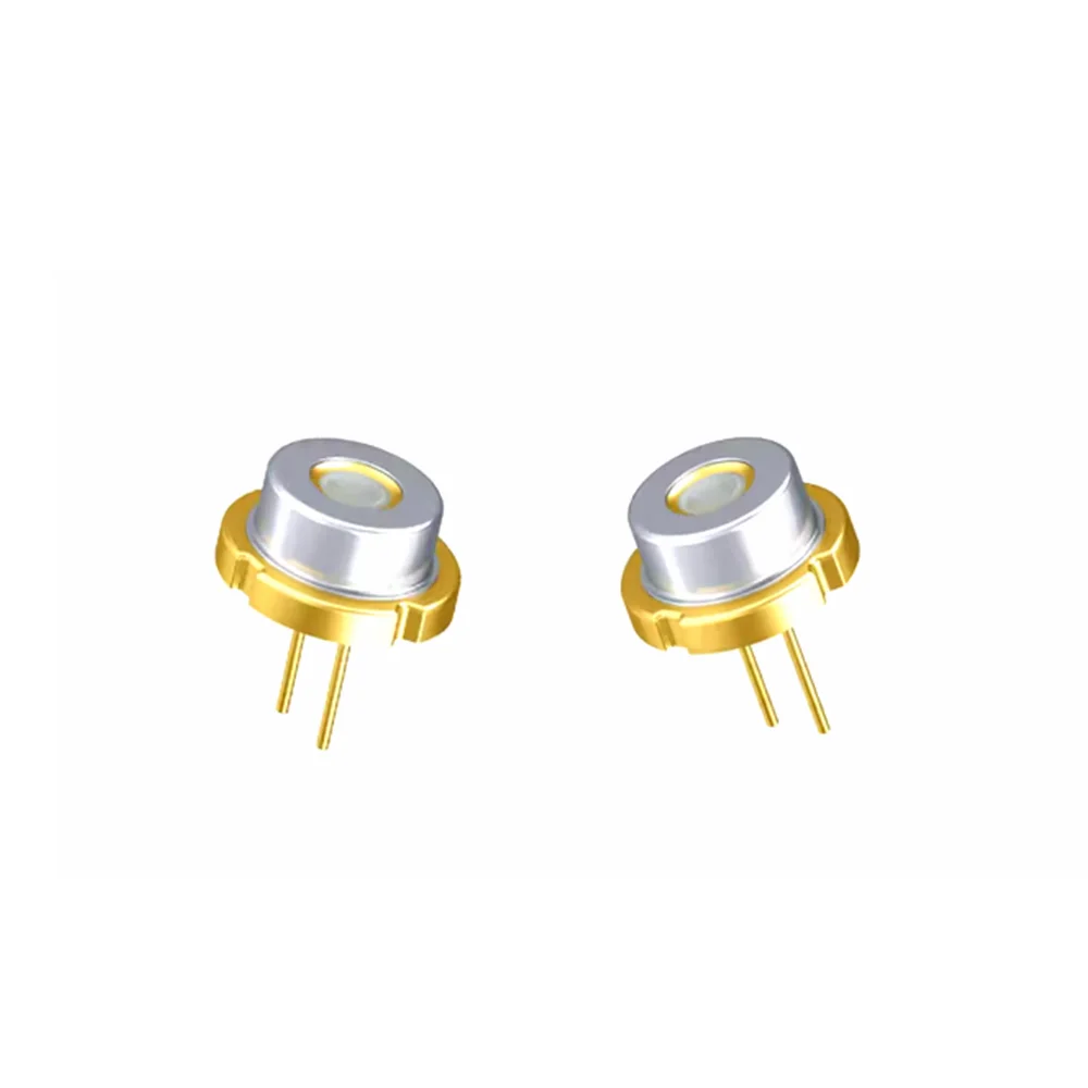 صمام ثنائي ليزر أزرق 447 نانومتر 5 وات بقطر 9 مم، PLPT9 450LB-E