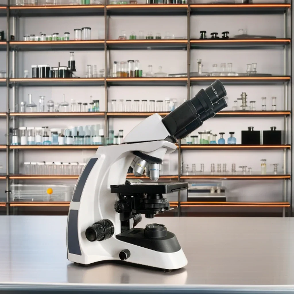 Esebio YX400 UIS BIOLOGICAL MICROSCOPE Professional Medical Blood Urine Stool Testing Electronics Hospital Medical Microscope