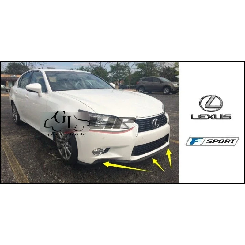 Bumper Lip Deflector Lips For Lexus SC 300 400 430 1991~2010 Front Spoiler Skirt Scratch Proof Adhesive / Body Kit / Strip