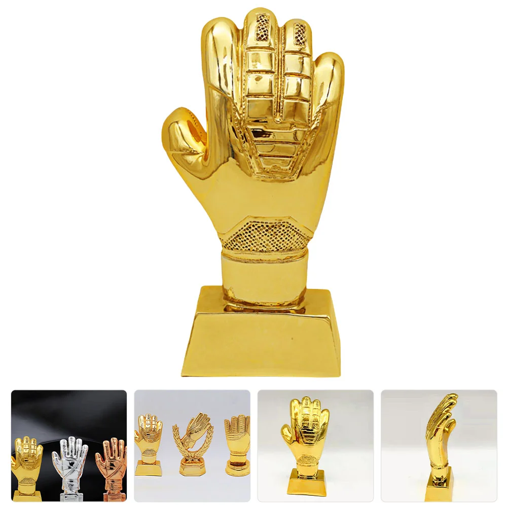 

Football Glove Trophy Compact Award Toy Basketball Wear Resistant Soccer Exquisite Abs School Decor Decorative Child