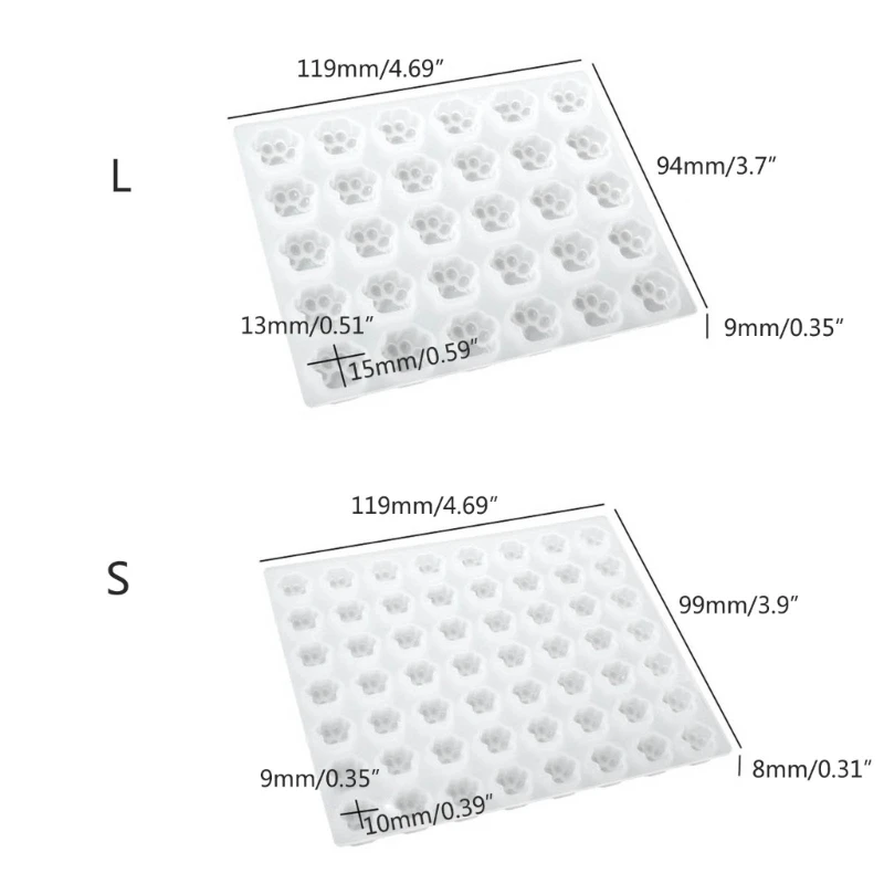 Moldes silicone para garra gato, feitos à mão, faça você mesmo, pastilha cera pata animal, resina epóxi, dropship