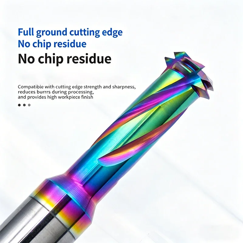 Colorful Multifunctional No Pre-Drilling Thread Mill M1.6 M2 M4 M5 M6 3-In-1 Drill Tap Integrated Aluminum Alloy Thread Milling