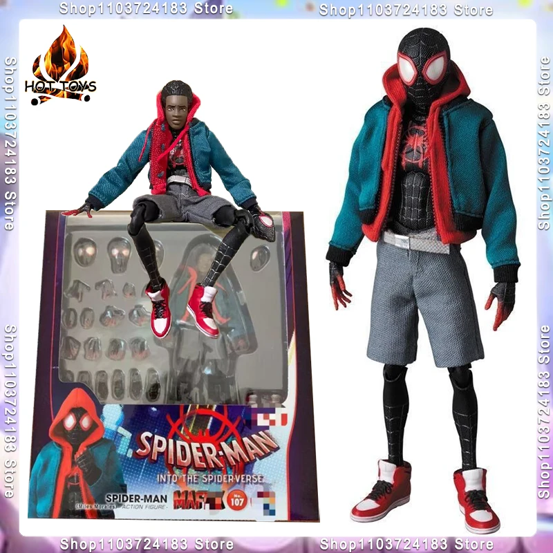 

Marvel Spider-man: Into The Spider-verse Miles Morales Model Toy Action Figures Toys For Children Decoration Christmas Gift