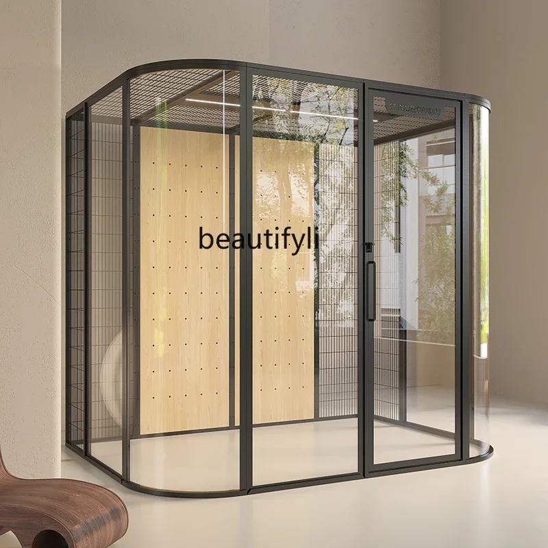 Luxury Cat Villa Free Combination Large Space Luxury Glass Cat Nest Cage Nest Cat Room Coffee