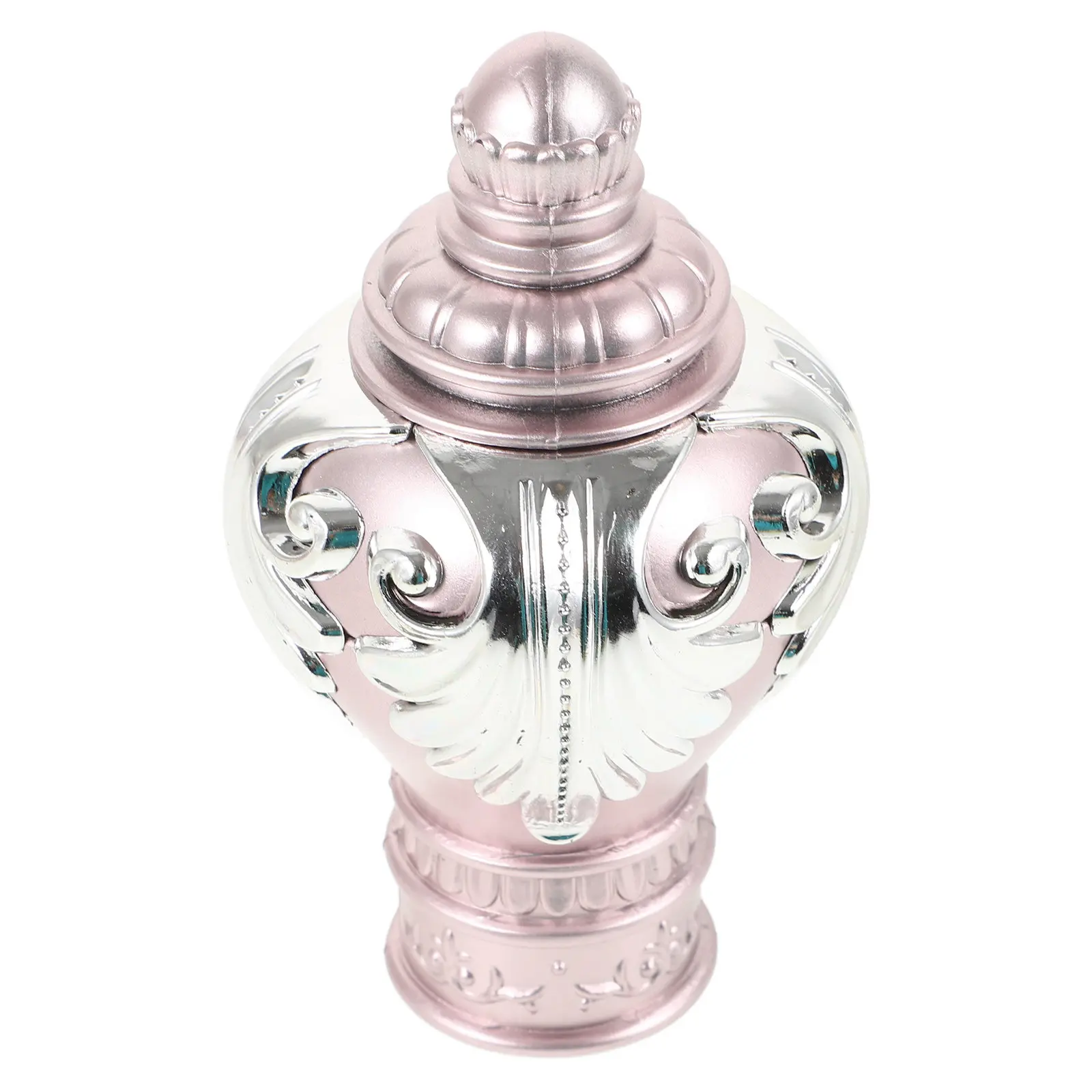 Stylish Curtain Rod Finials Decorative End Caps for Window Drapery Poles Easy to Install Tool Free Compact Design Fits Most