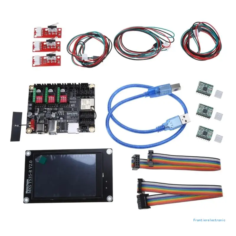 

DLC32 V2.1 материнская плата с автономным управлением ESP32-Wroom-32U WIFI CNC3018 MAX-PRO для настольного компьютера, сам,