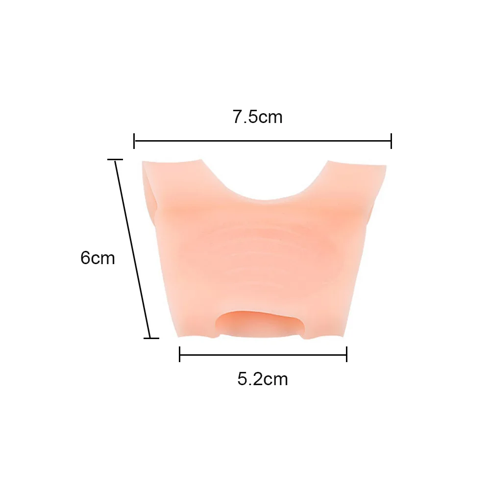 Arch Support Orthopedic Insoles Silicone Cushion O-type Foot Corrector Insoles Pads No Slip Shoes Foot Care Tool for Men Women