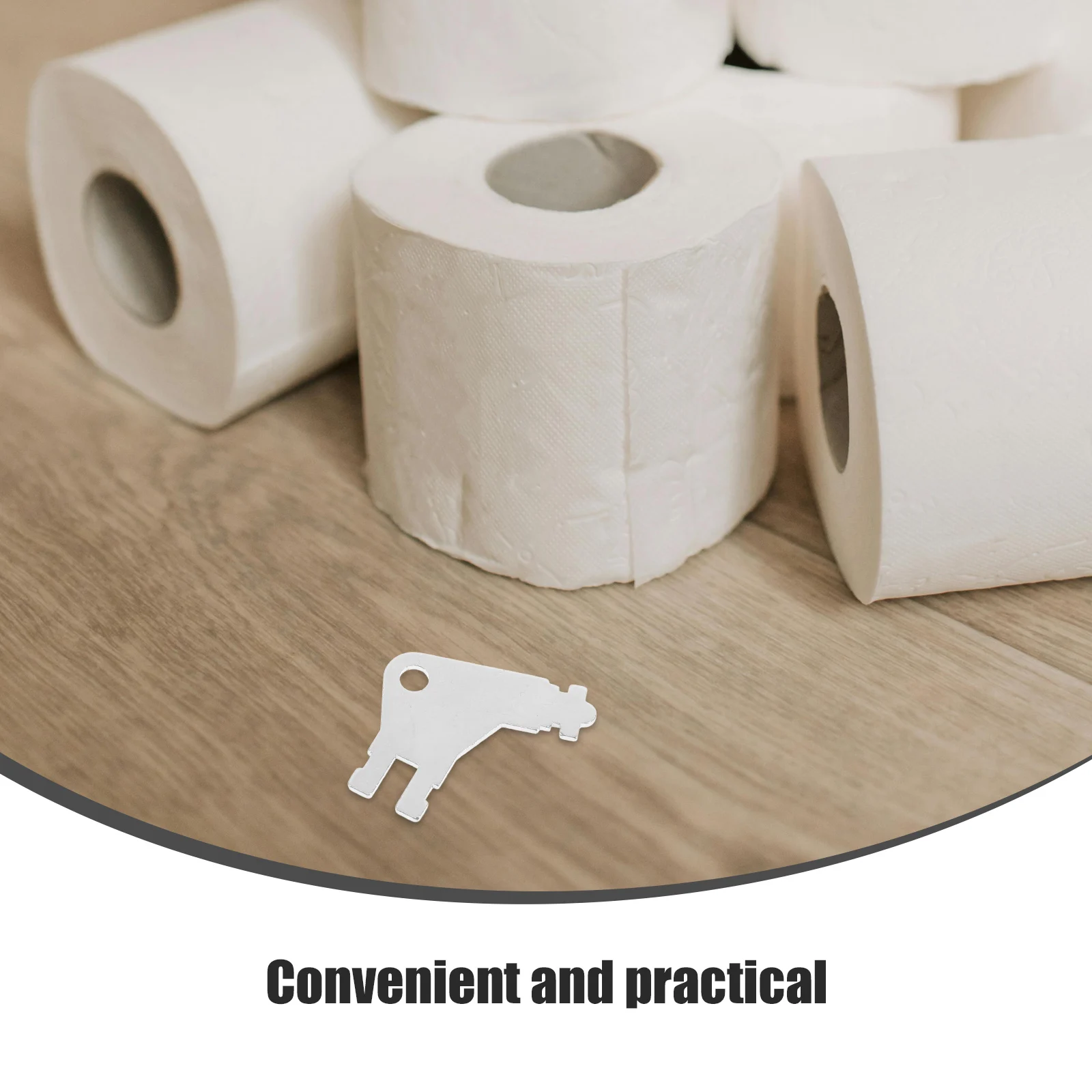 

4Pcs Universal Paper Towel Dispenser Key Heavy Duty Commercial Replacement Tool for Restroom Maintenance Paper Towel Replacement