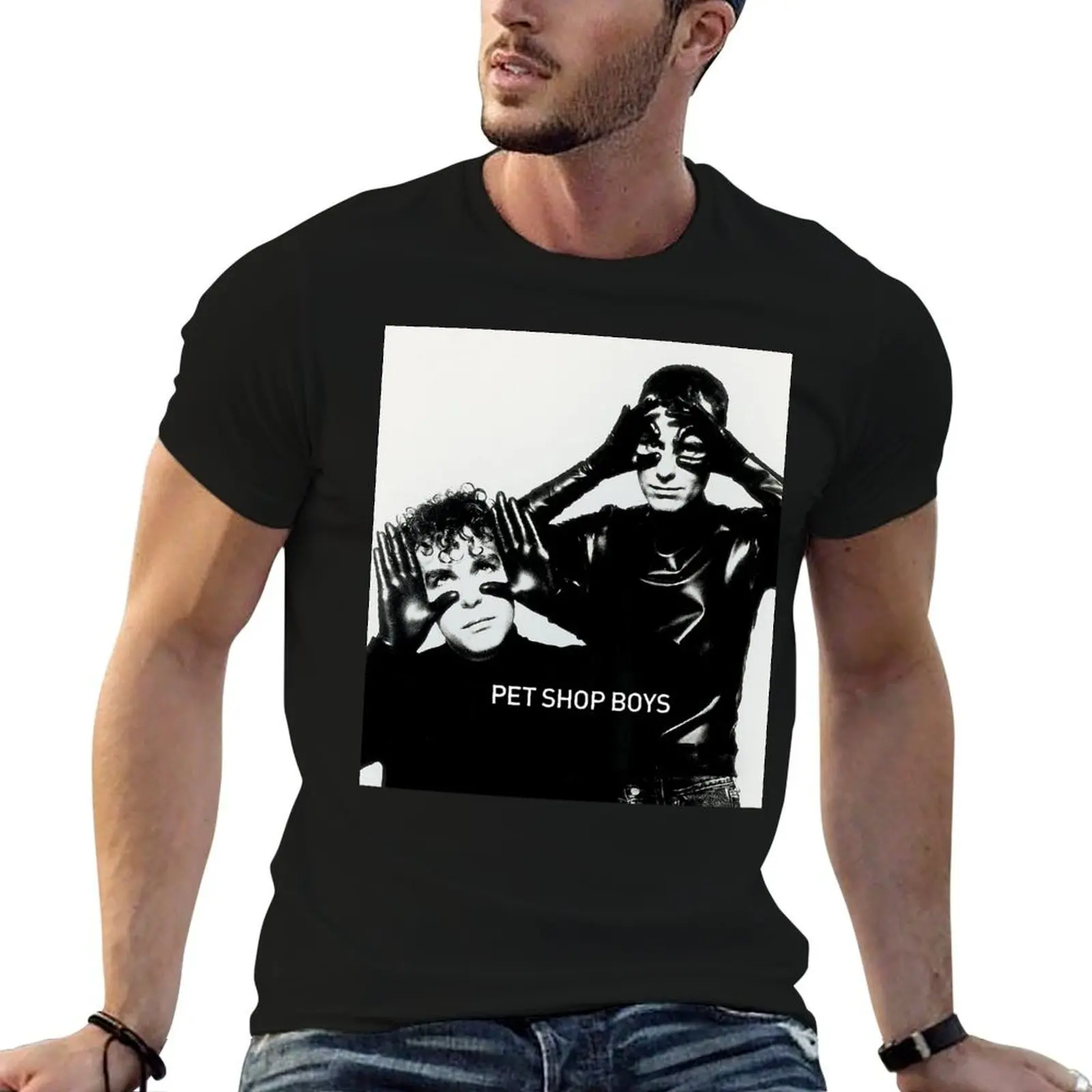 Threepot New Pet Boys The Unity Tour 2021 T-Shirt à manches courtes pour usage quotidien décontracté