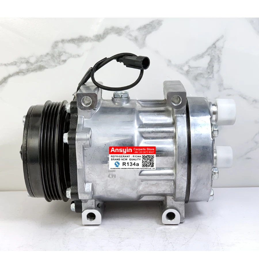 Compresor de Aire Acondicionado SD7H5 TSP0155160 8FK351132231 JPB101200 SD 8076 para Land Rover Defender Cabrio, Pick-up y Station Wagon