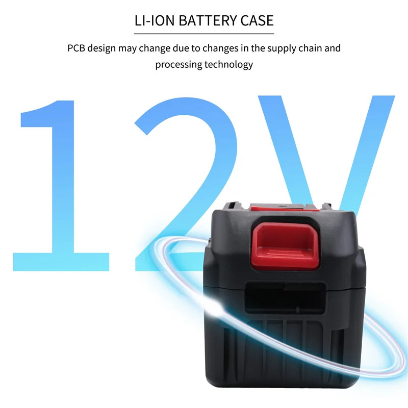 Li-Ion Battery Case Circuit Board PCB for Lomvum Zhipu Hongsong Jingmi No Original Makita 18V Lithium Battery, 15 Hole