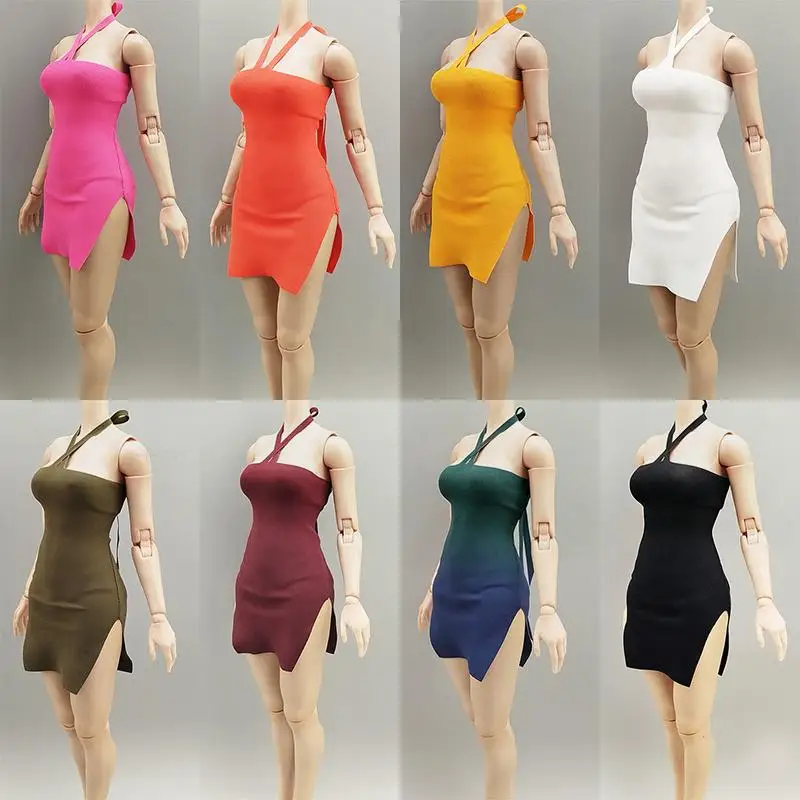 1/6 Scale High Neck Swimsuit Outfit For 6 Inch Female Soldier Action Figure Body Mini Dolls Decoration Accessories view 5