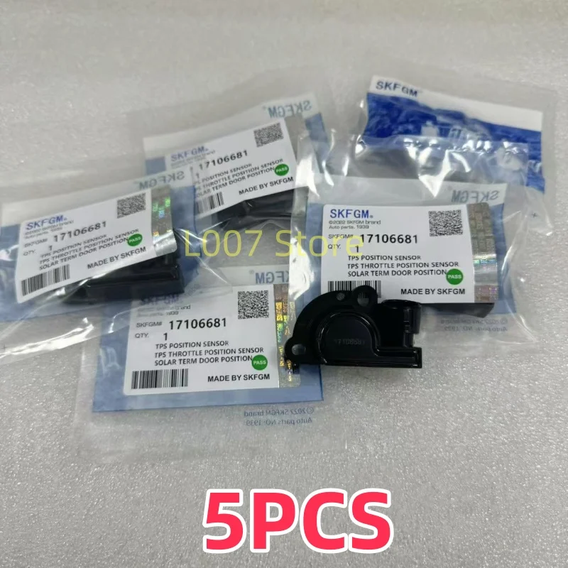 

5PCS TPS Throttle Position Sensor For Buick Excelle Century Cadillac Chevrolet Aveo Camaro Daewoo Kalos Nubira GMC 17106681