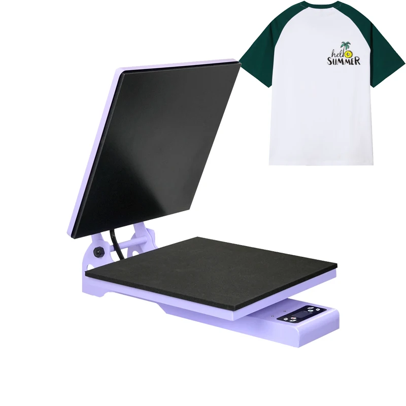 Automatic T Shirt Heat Press Machine Auto Close Auto Open