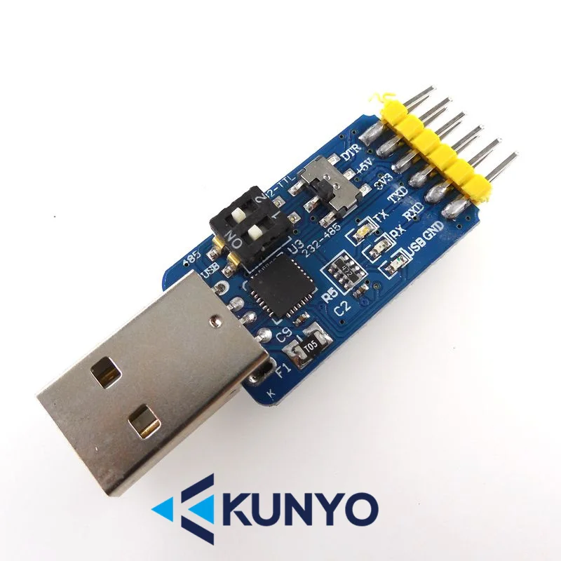 CP2102 module USB to TTLUBS to serial STC microcontroller download and brush six in one UART upgrade board