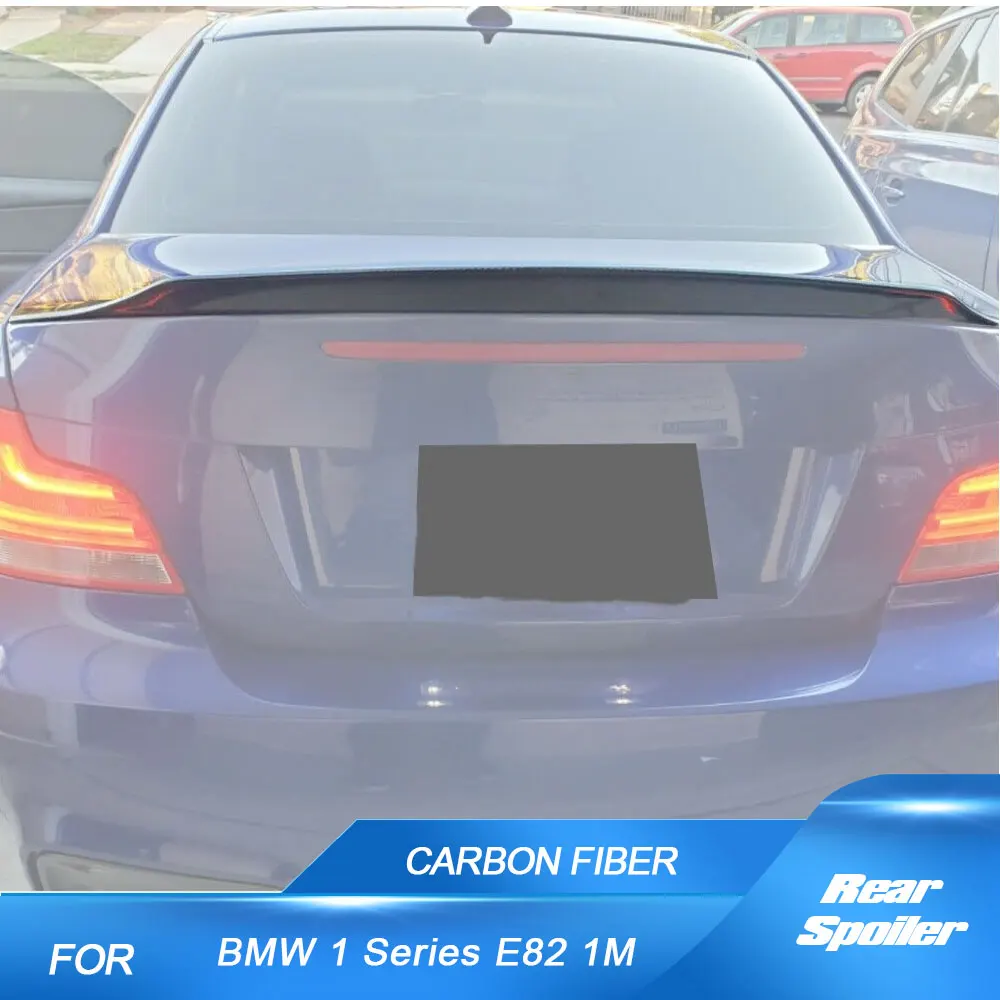 

Carbon Rear Boot Trunk Spoiler Wing For BMW 1 Series E82 1M 125i 135i Coupe 2007-2013 Rear Spoiler
