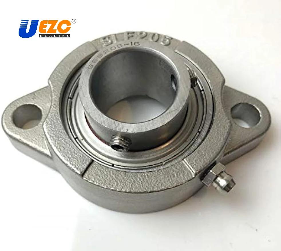 BEARING, 1in DIA,2 HOLE FLANGE STAINLESS Bearing SBLF205-16