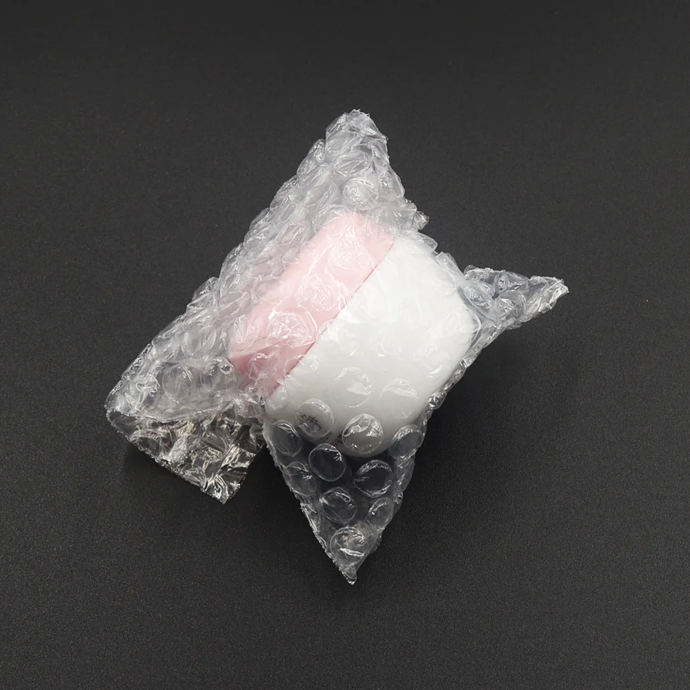 50Pcs Plastic Protective Wrap Envelope White Bubble Foam Packing Bags PE Clear Bubble Bag Shockproof Bag Double Film Cushioning