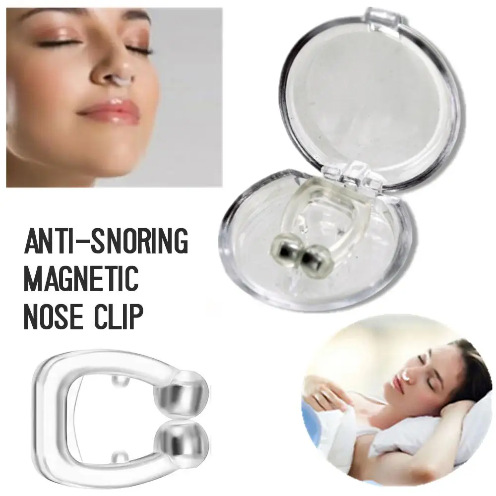 Corrector antirronquidos, Clip nasal de eliminación de ronquidos, dispositivo de prevención de ronquidos, mejora el sueño, fácil respiración, Clips de silicona para la nariz