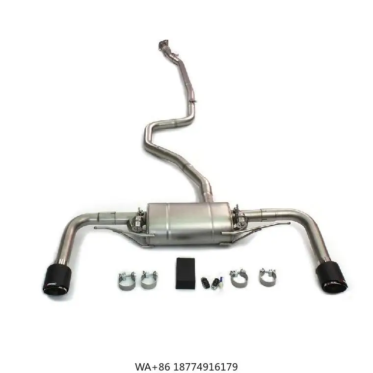 

Sus304 reflux exhaust pipe escape car exhaust system exhaust pipe muffler suitable for A180/A200 W176 1.3t