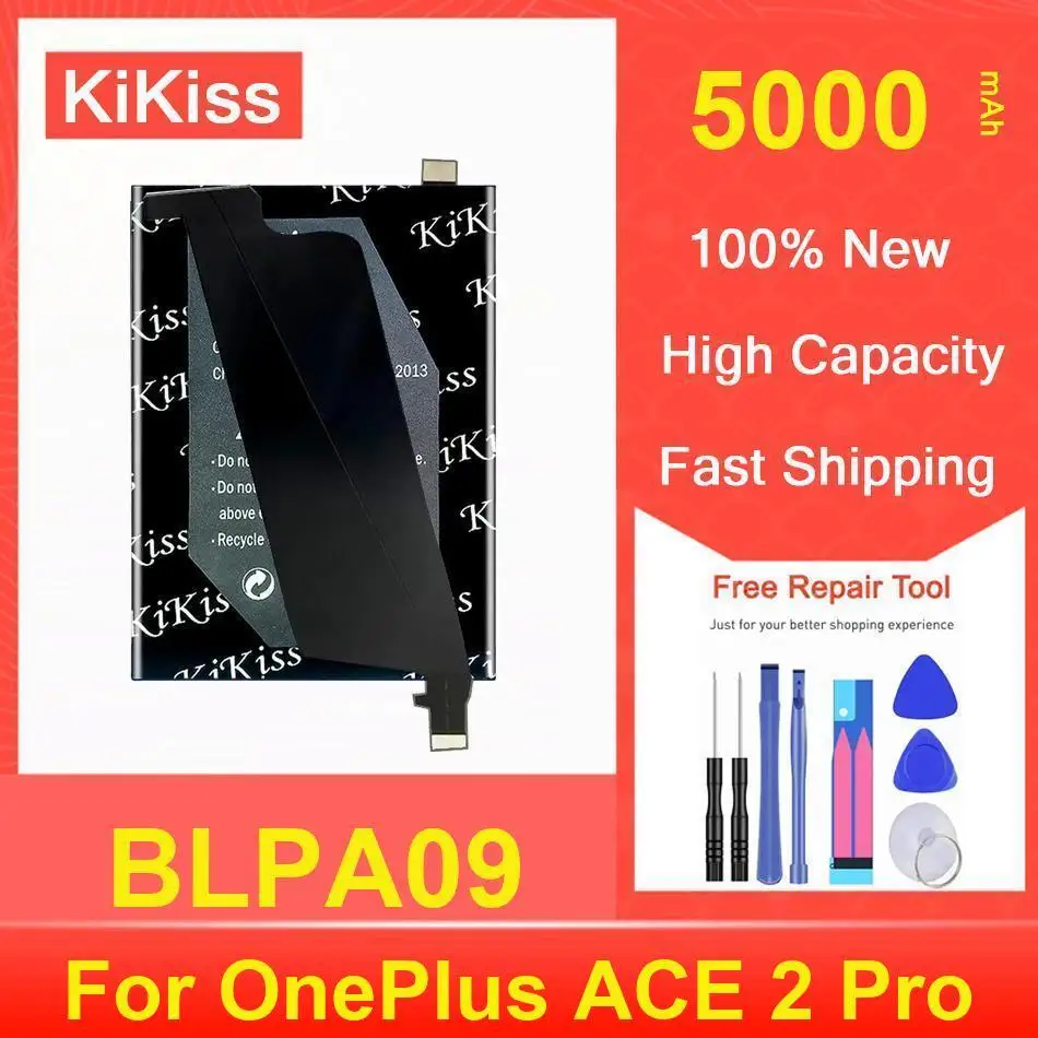 

Kikiss Battery 5000Mah BLPA09 For Oneplus ACE 2 Pro