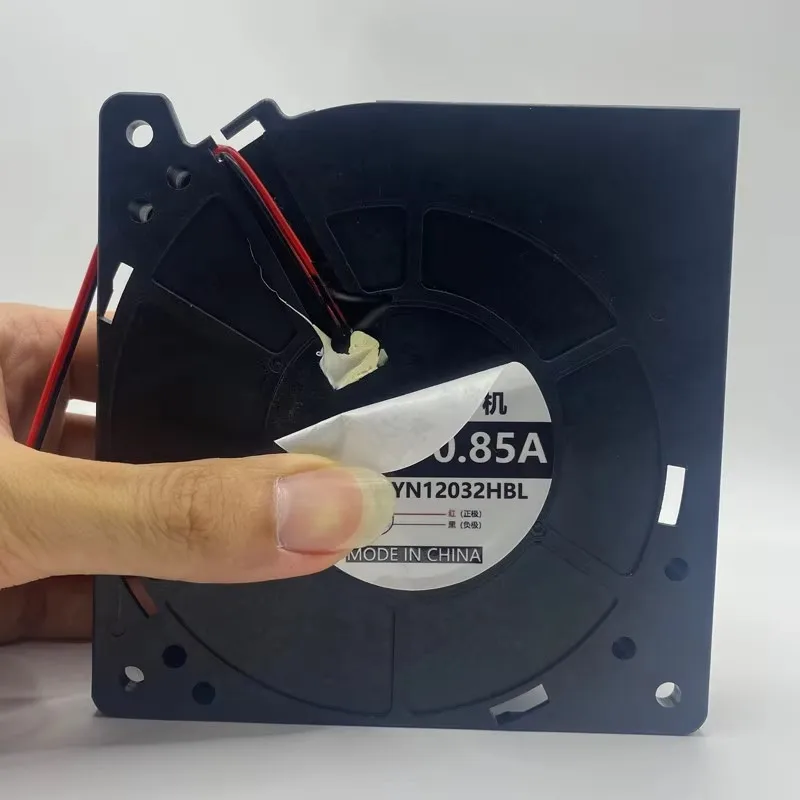 Custom IP68 Waterproof Blower Fan 12032 24V Dual Ball Bearing Centrifugal Turbo Cooling Fan 12CM for