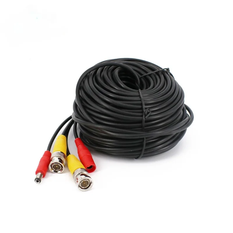 ESCAM 10~60M CCTV DVR Camera Recorder system Video Cable DC Power Security Surveillance BNC Cable