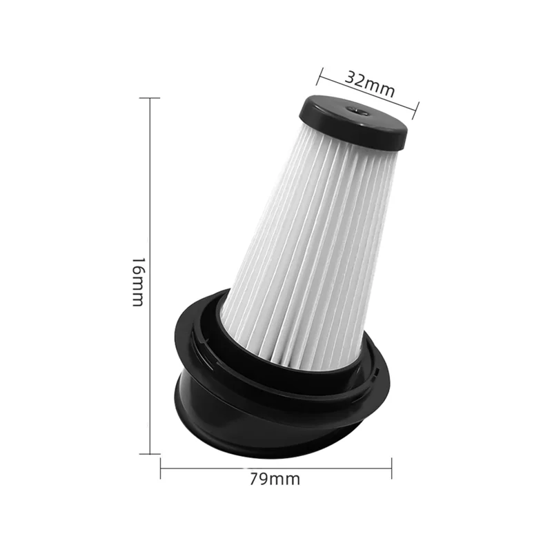 Filtro ABRB compatible para Beko VRT61814VB, VRT61814VR, VRT61818VW, VRT61821V / Grundig VCH9929, VCH9929L, VCH9930