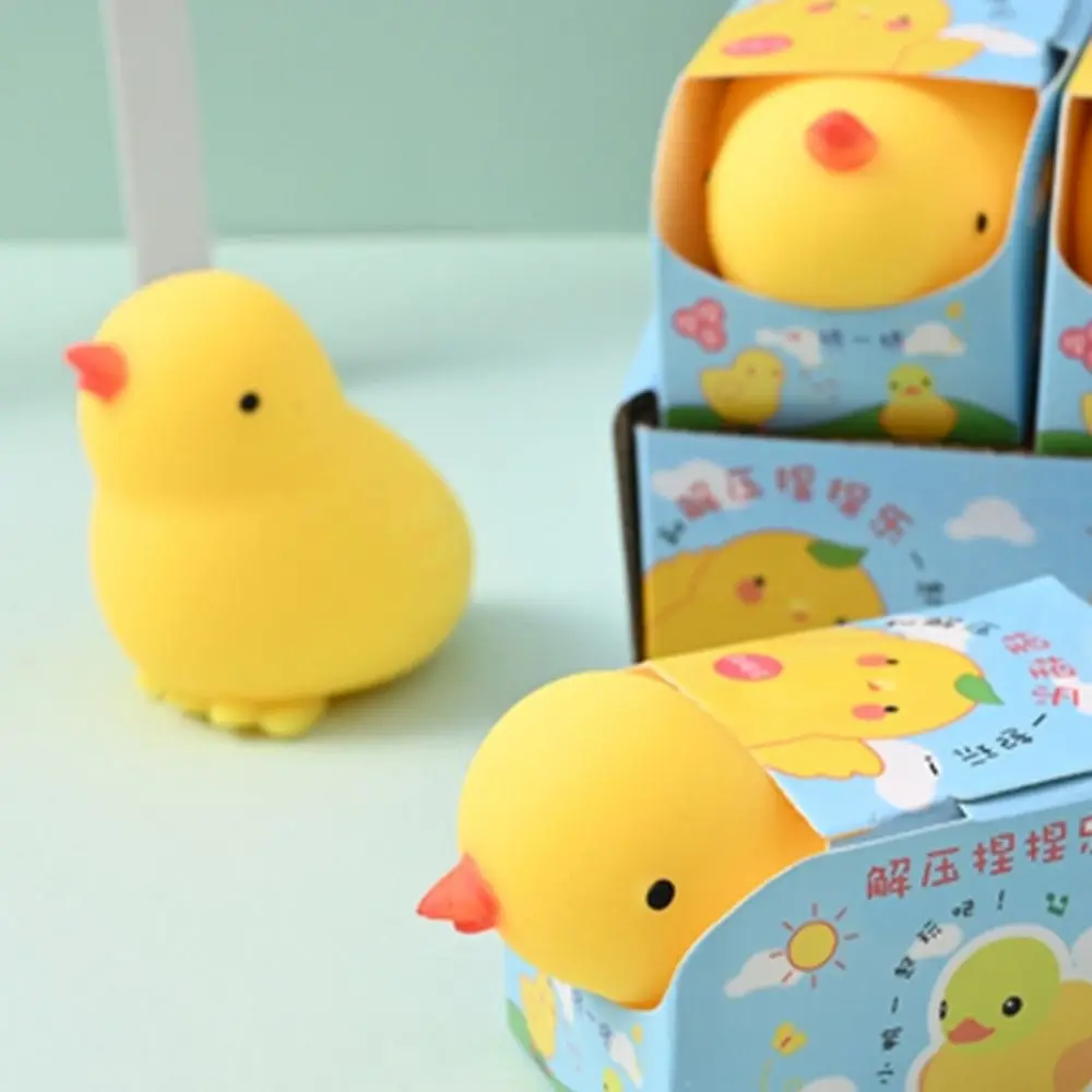 Vent Toy Duck Slow Rising Squeeze Toy Rebound Ball Cartoon Slow Rebound Toy Anti-stress Animal Stress Relief Toy Children Toys