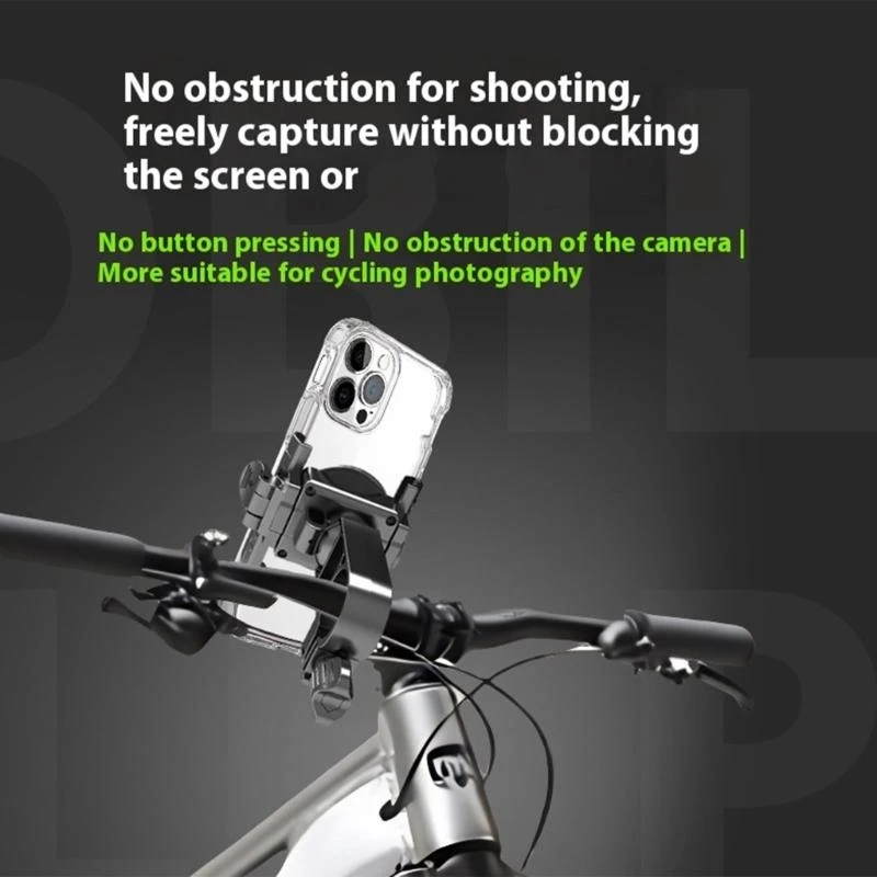 360도 회전 오토바이 핸드폰 홀더 핸들바/백미러 장착 스마트폰 거치대 스쿠터 자전거용 베스트셀러