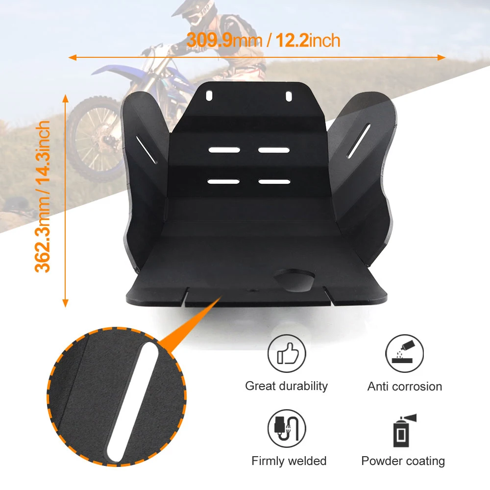 Skid Plate For Yamaha WR250F 2020-2023 YZ450F WR450F 2019-2023 YZ250FX Motorcycle Engine Protection Cover Chassis Guard