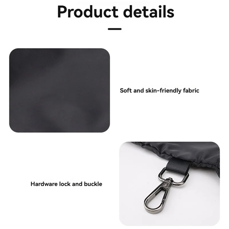 Tas Penyimpanan ABZW untuk DJI Flip Protable Tas Pembawa Tahan Air untuk DJI Flip RC 2 Drone Aksesori Remote Control