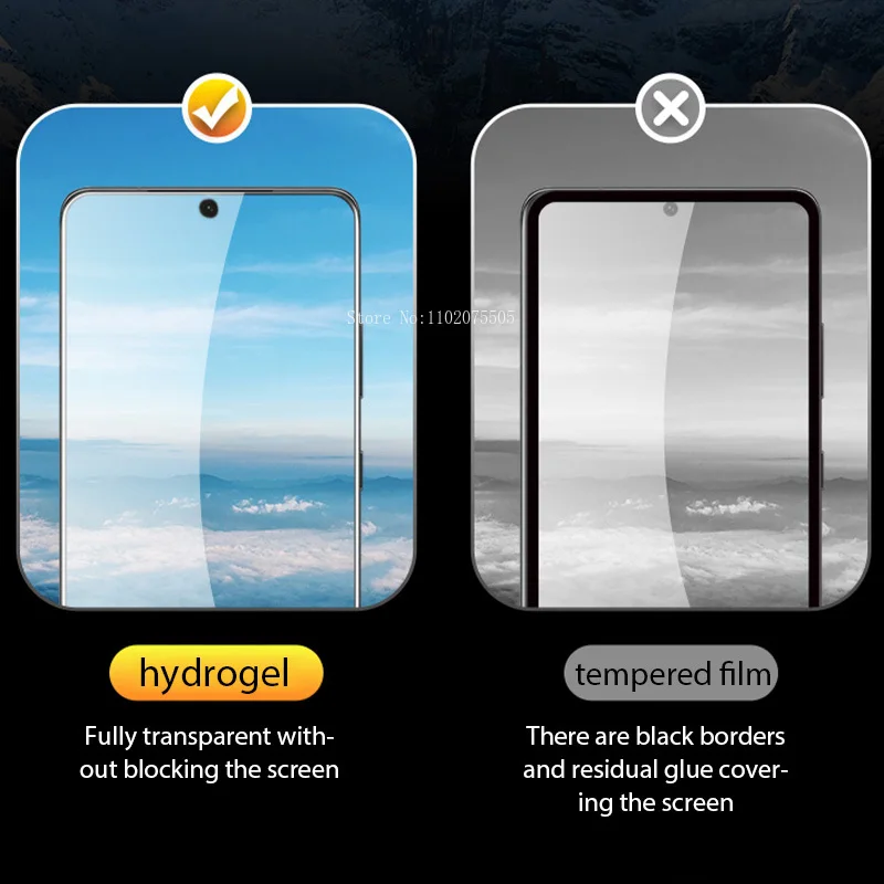 4Pcs Hydrogel Film Full Cover for Samsung Galaxy S24 S23 A50 A70 A51 A71 A31 A32 A52 A72 A33 A53 A73 A14 A54 Screen Protector