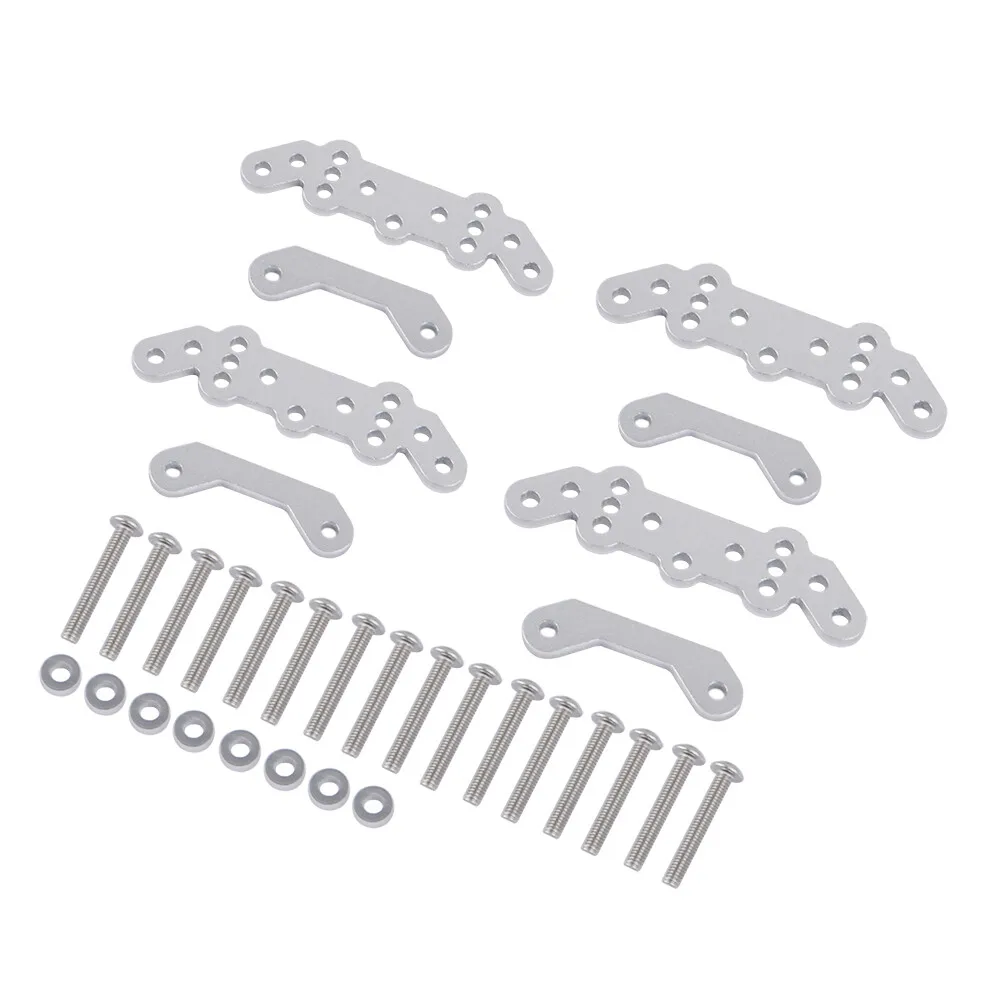 Aluminum Front Rear Shock Mount Plate for Tamiya Clod buster Bullhead 1/10 RC Truck Parts