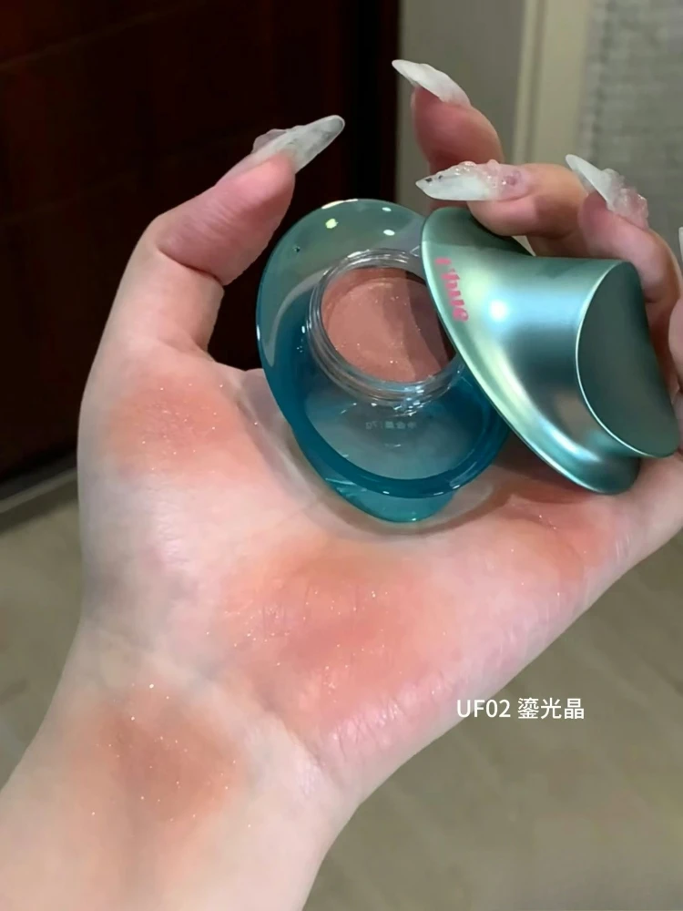 

Uhue Multi Purpose Cream Eye Lip Blush Cheek Powder All in One Fine Flash Long-lasting Face Makeup