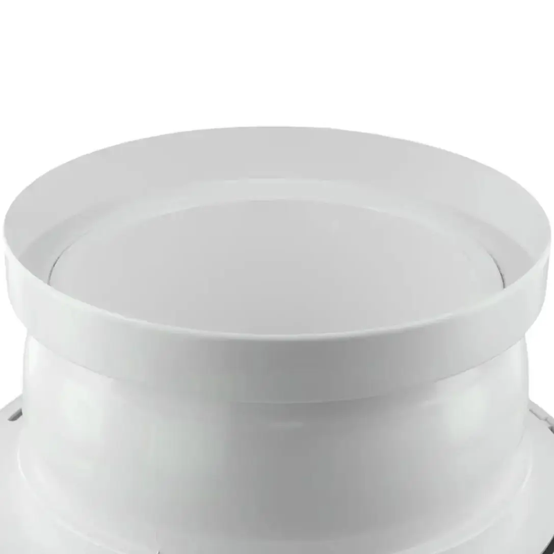 ABS Round Vent Cover with 360 Degree Rotatable Spherical Jet Nozzle for Effective Indoor Air Conditioning Exhaust
