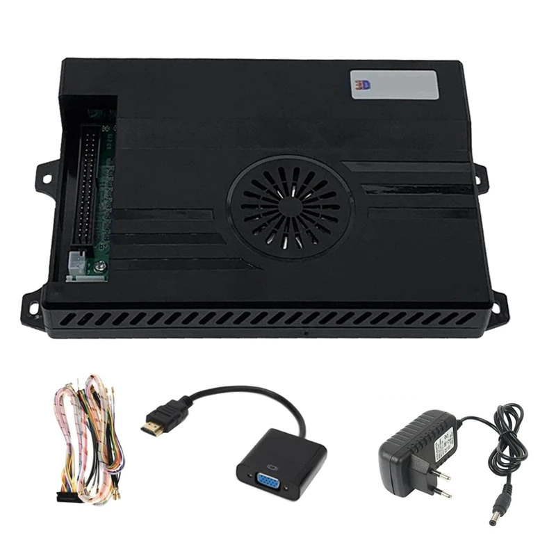 

B50B-For 3D Pandora Saga Box EX2+4.8MM Cable 64G 8000 In 1 Arcade Game Console Push Button Cabinet Bartop