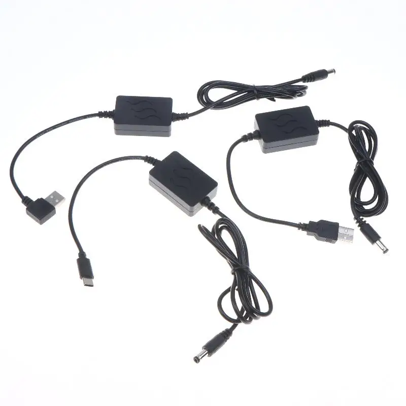 DC-DC 5V to 9V 12V 1A USB Boost Cable Step Up Power Converter for Drone Remote Controller Power Supply Adapter