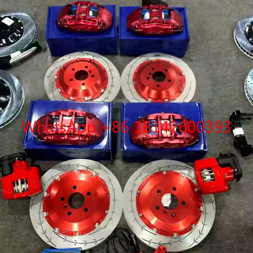 6/4 Piston Big Brake Caliper Kit Factory Direct Upgrade Brake System for MQB Platform Vehicles