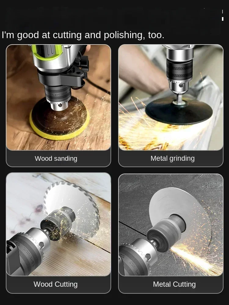 220V Multi-functional Electric Drill with Impact Function for Home Use and Screwdriver for Home Use