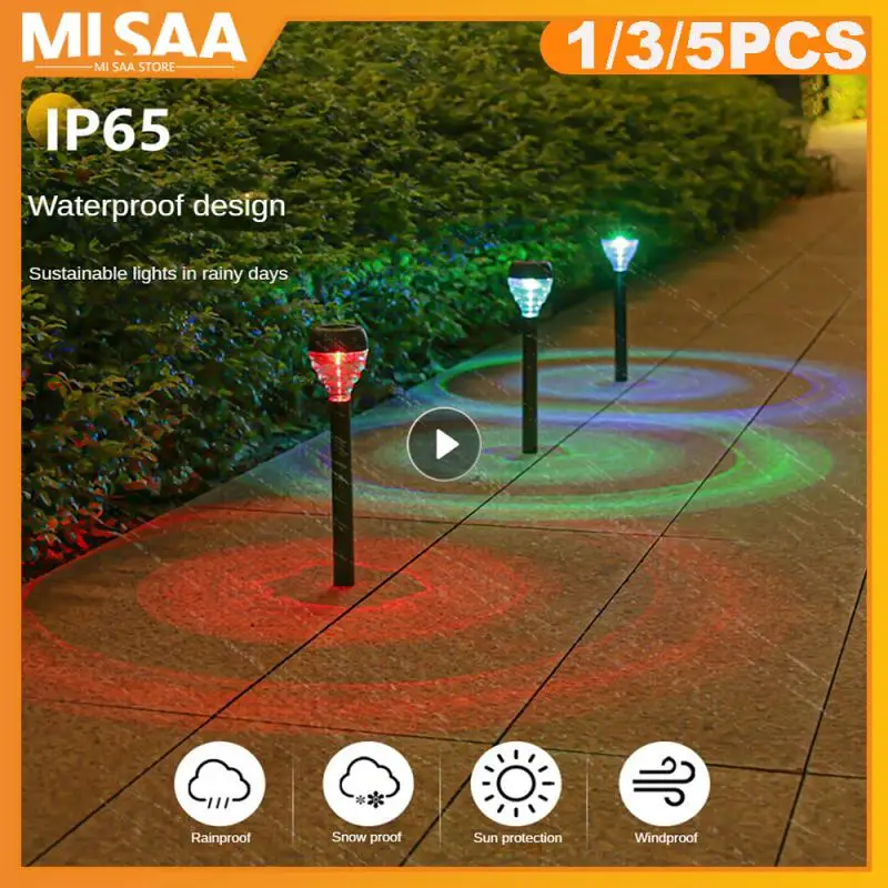 

Solar Lights Outdoor Garden Lamp Solar Powered Waterproof Landscape Path Outdoor For Garden Yard Backyard Lawn Patio Decorative