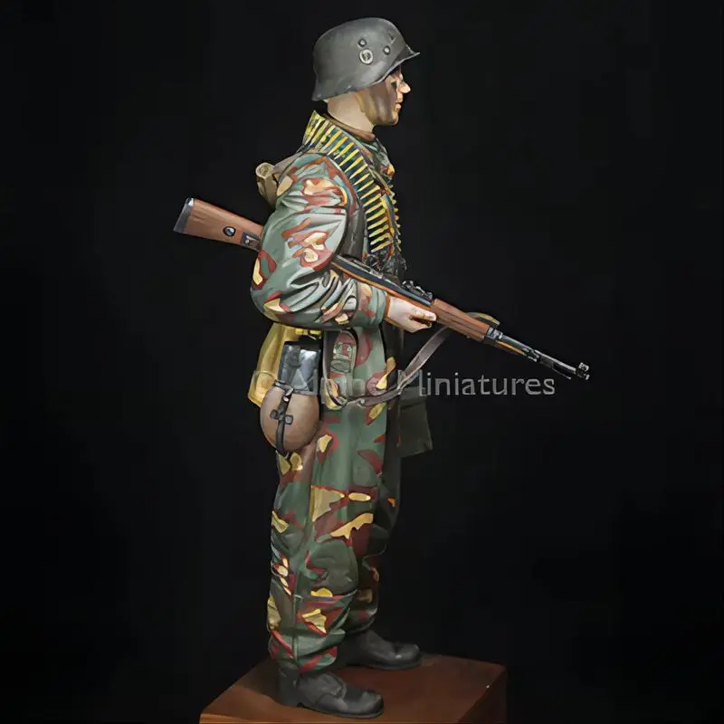 Figurine de soldat en résine, modèle de Transport de munitions, Division blindée Gk, modèle blanc fait à la main, non assemblé et non peint, 1/16