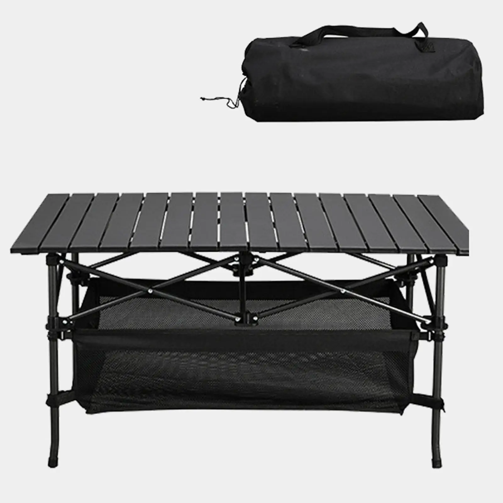 キャンプ用折りたたみテーブル-アルミ製テーブルトップ-屋外-屋内-庭-釣り-ピクニック用