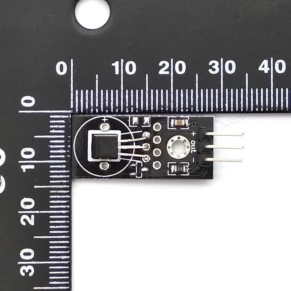 Цифровой модуль датчика обнаружения температуры DS18B20, плата модуля постоянного тока 5 В