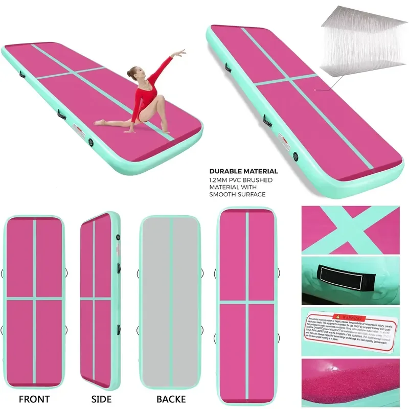 Colchoneta Inflable de Gimnasia OEM DWF, Colchoneta de Acrobacias, Colchoneta de Aire para Fitness en Casa en Venta