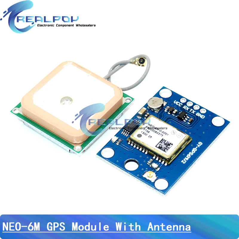 Módulo GPS com controle de voo, antena grande para Arduino, NEO-6M, NEO-7M, NEO-8M, NEO6MV2, GY-NEO8MV2, NEO8MV2, NEO8MV2, EEPROM, MWC, APM2.5